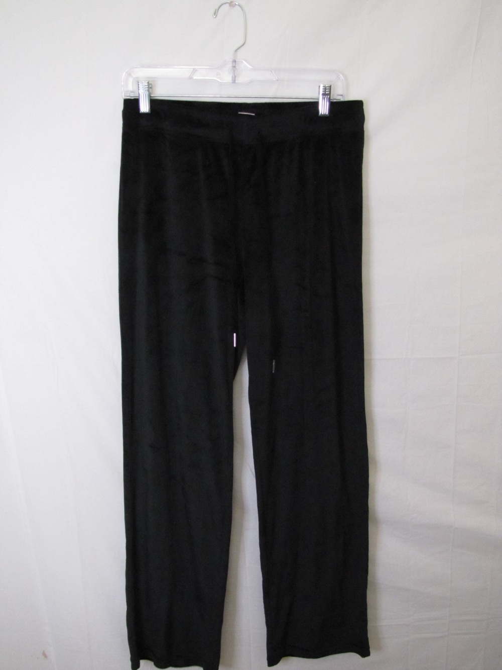 Juicy Couture Black Velour Track Pants